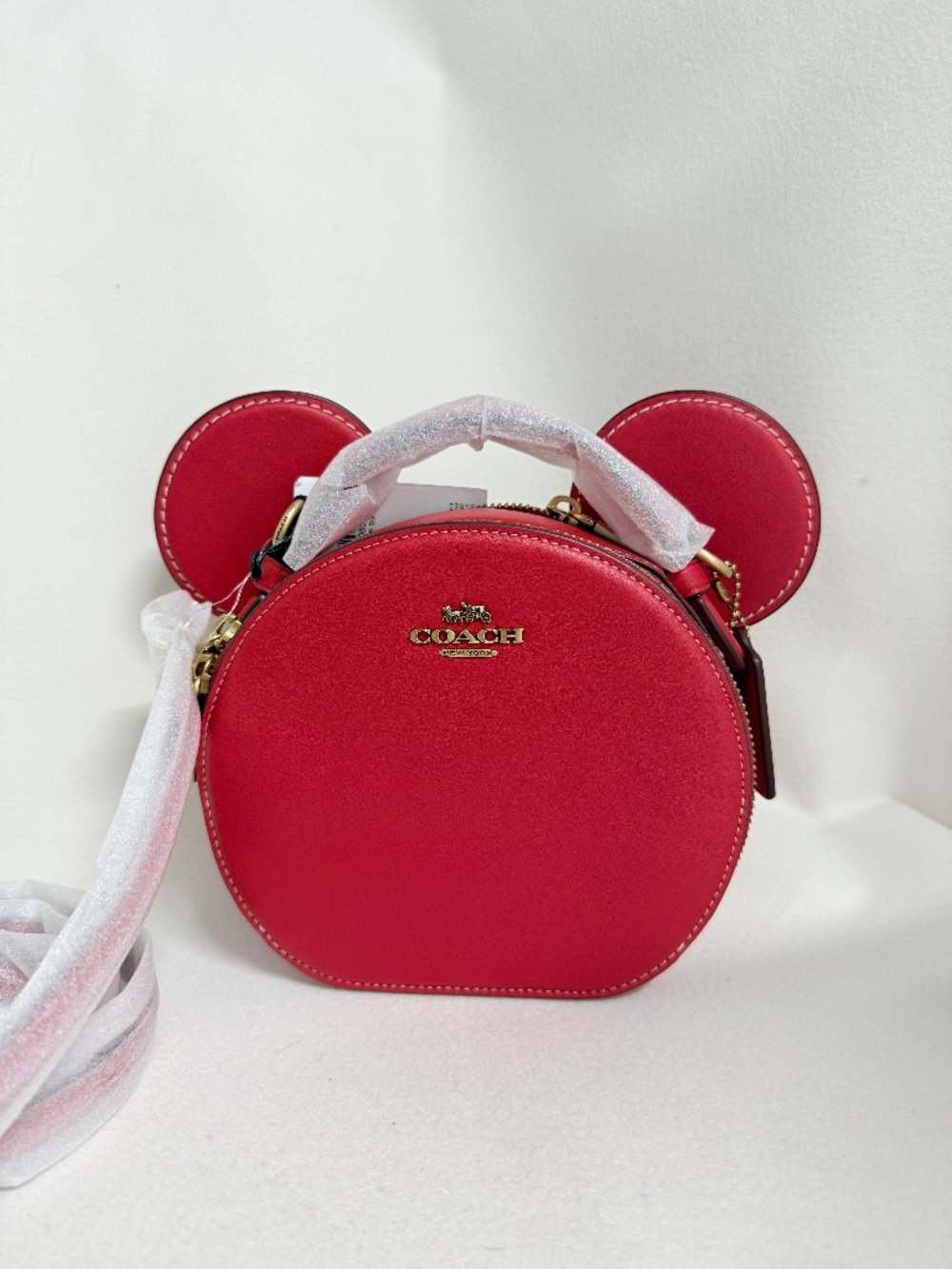 Disney X Coach Mickey Mouse Ear Bag cm194